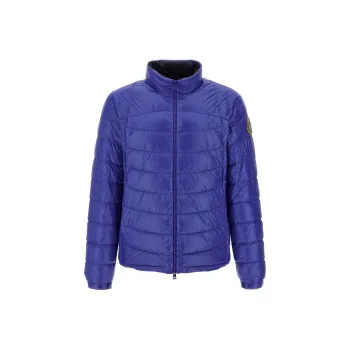 Moncler Galeso Logo Patch Zip Up Jacket
