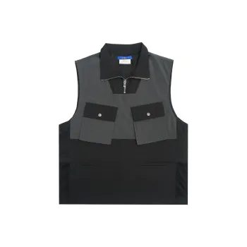 PMET Vests Unisex Black