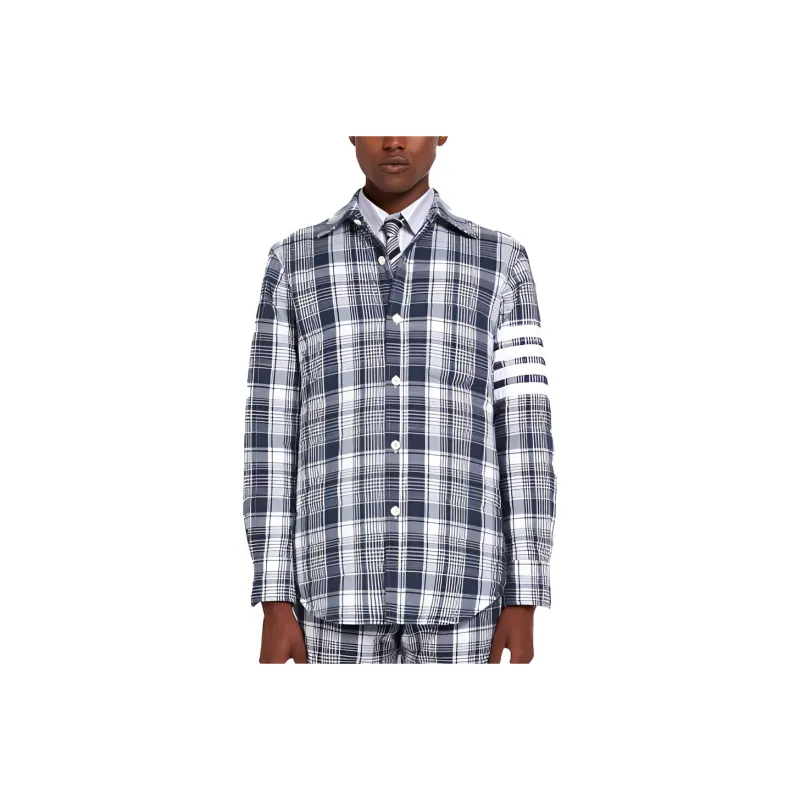 THOM BROWNE· SS22 Down Jacket Men's Gray-0