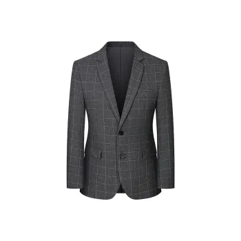 JOHNHOLLIS Business Suit Men's Gray