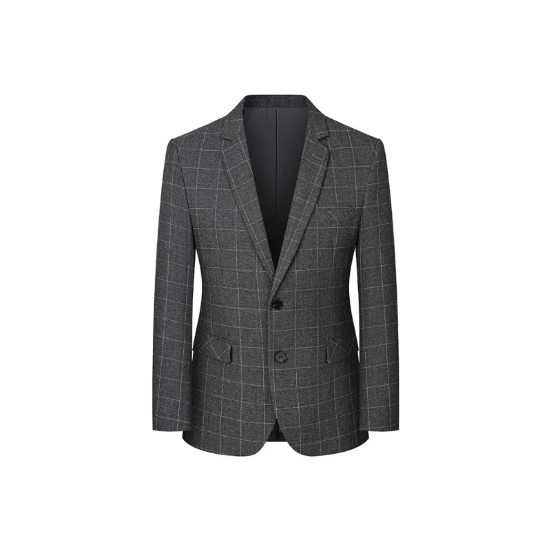 JOHNHOLLIS Business Suit Men's Gray-0