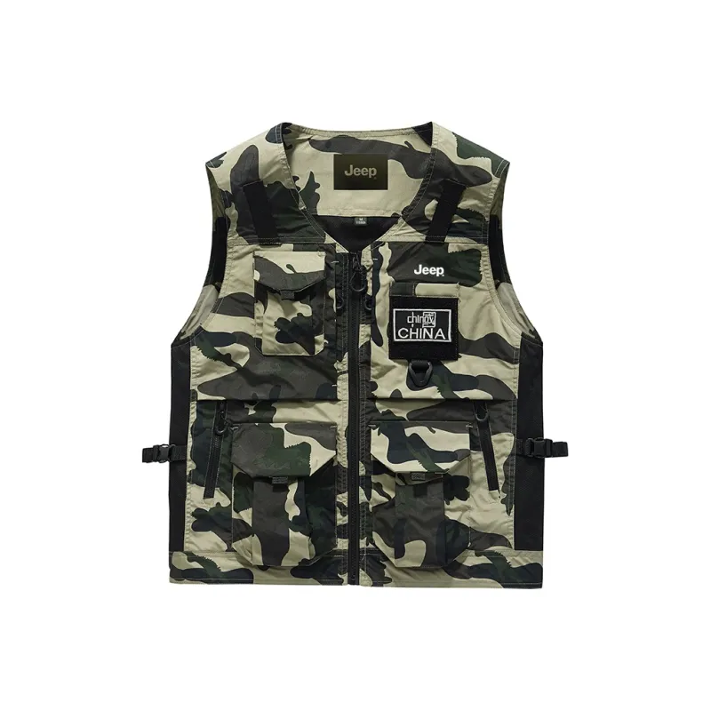 Jeep Garden Forest Horse Riding Vest Men's-0