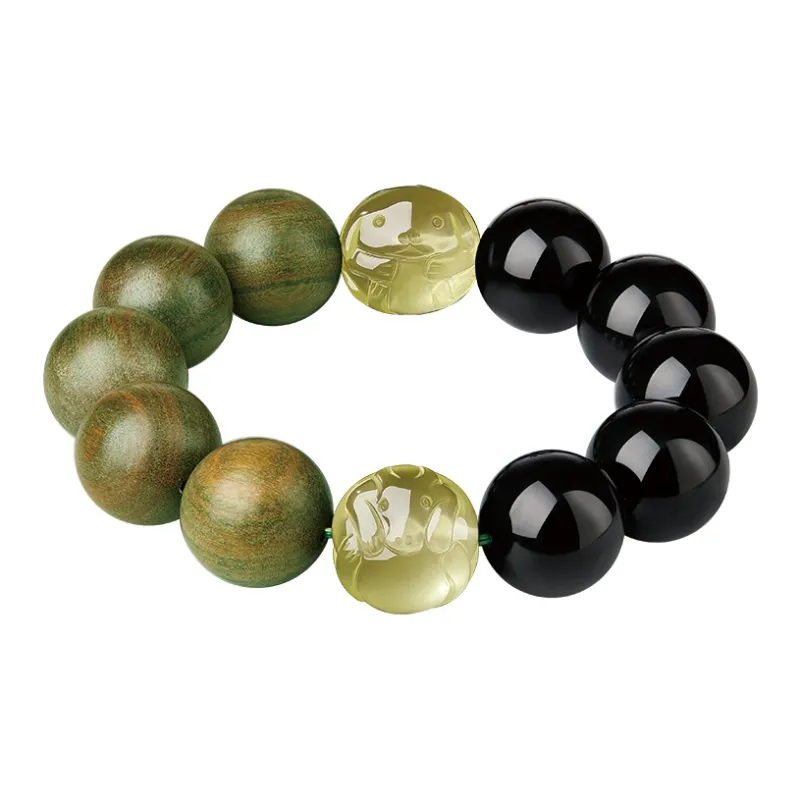 SGE Green Sandalwood Bracelets Men's-2