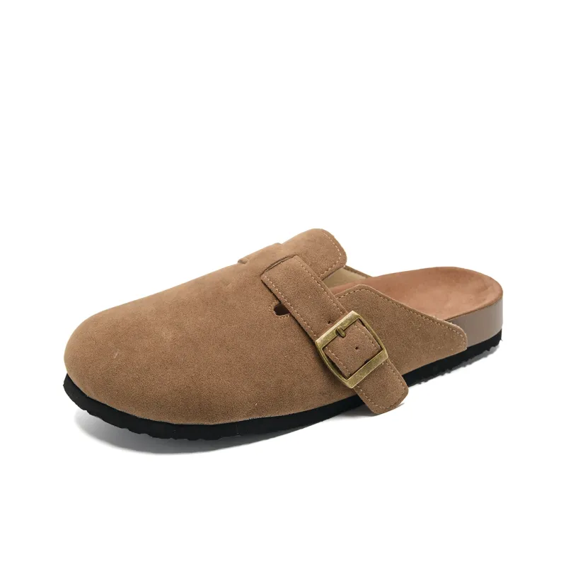 OAOQ Slip Resistant Abrasion Resistant Quiet Closed Toe Slippers Unisex-2