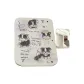 Border Collie Puppy Foldable Mirror-Tubas