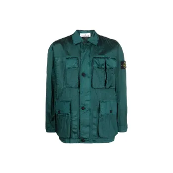 STONE ISLAND Jackets Coats Men's Green
