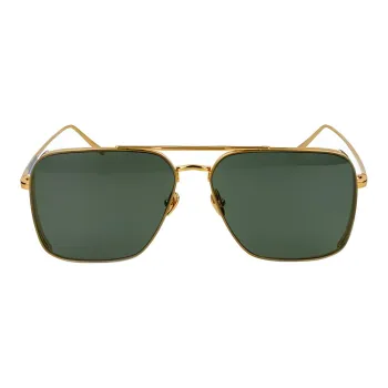 Linda Farrow Aviator Frame Sunglasses