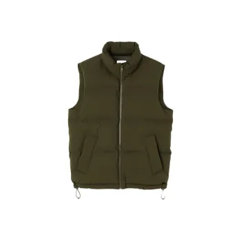 Sandro Vests Men Khaki