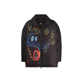 FENDI 2010s Logo print Jacket