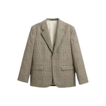 ZARA Business Suit Men's Light Brown Yellow