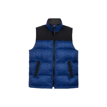 COACH SS22 Down Jacket Men's Blue