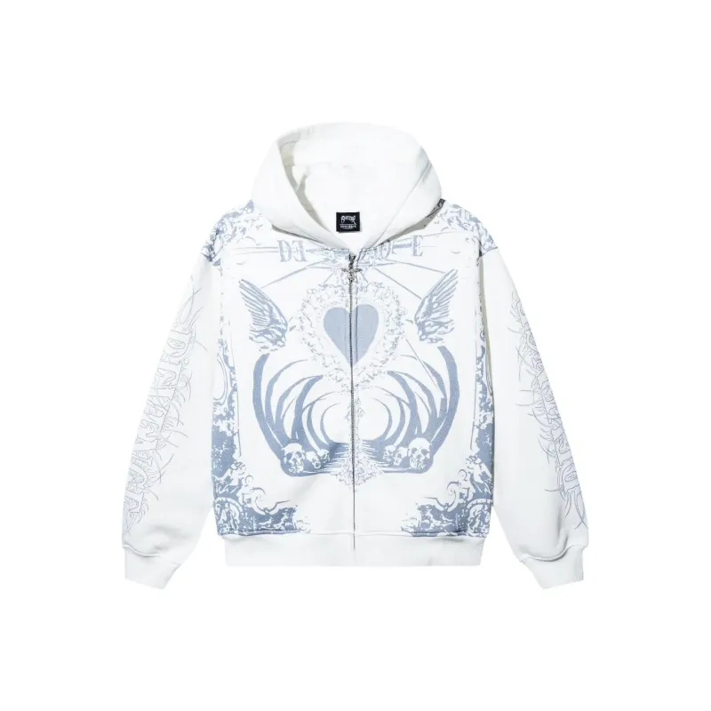 Revenge Death Note Collaboration Sweatshirts Unisex White-0