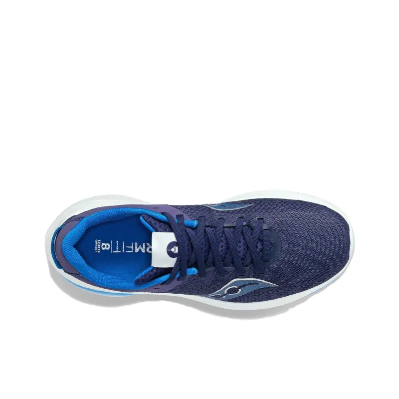 Saucony Kinvara Pro Cushioning Slip Resistant Low Top Running Shoes Men's Blue-3