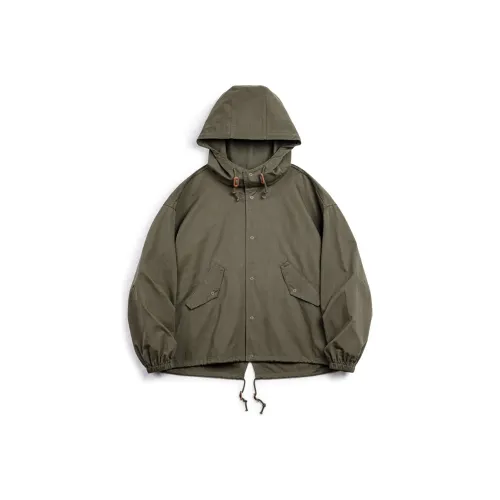 MADEN Jackets & Coats Men's Army Green