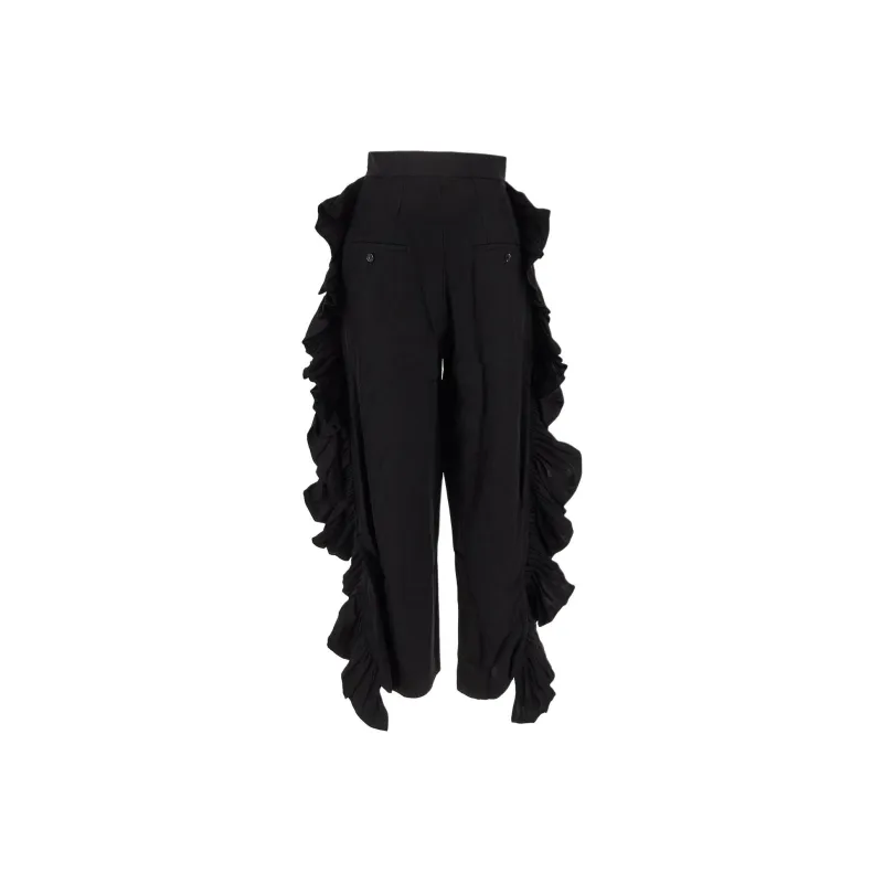 UMA WANG Ruffled Trousers-1