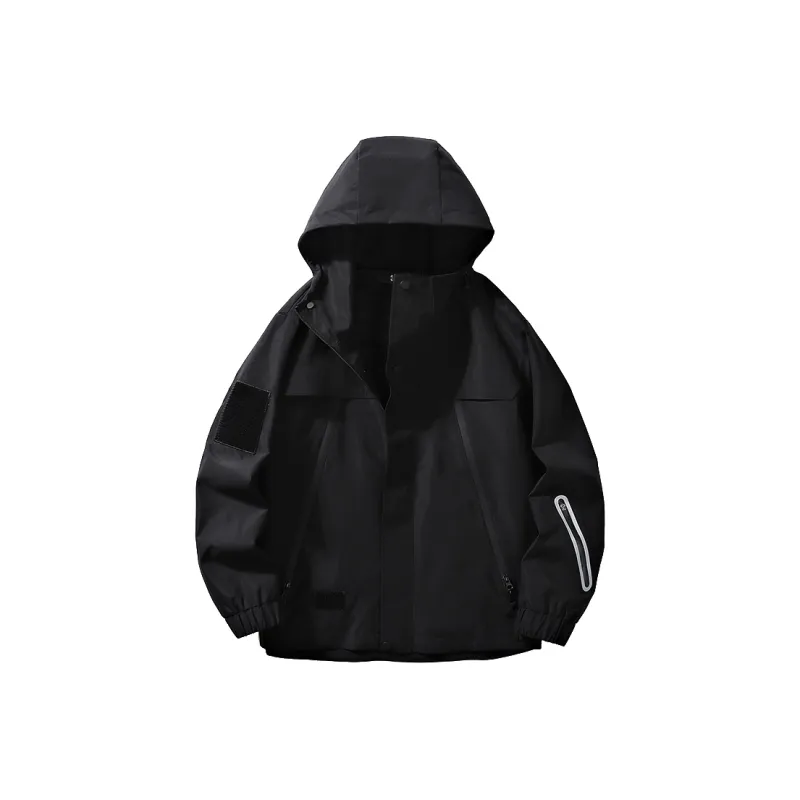 33TH Jackets Coats Unisex Rainy Blue-6