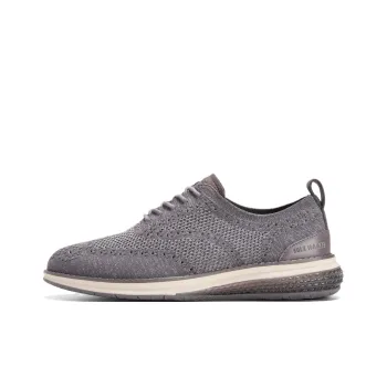 COLE HAAN Cushioning, Slip Resistant, And Breathable Low Top Casual Shoes Men's Gray