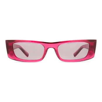 SAINT LAURENT Rectangular Frame Sunglasses