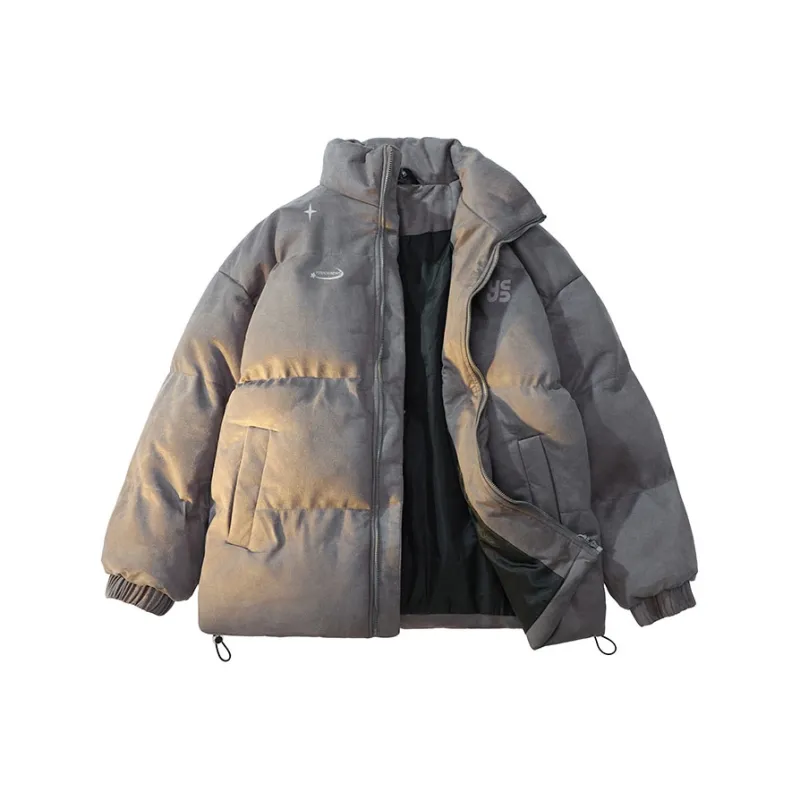 YOSICIL Puffer Jacket Unisex Light Gray-7