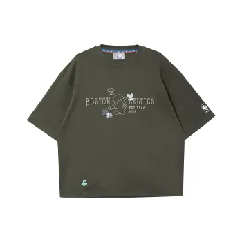 JACK JONES· JACK & JONES NBA Co brand T Shirt Men's E06 Black Olive