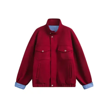 Fakeyoung Jackets Coats Unisex Red