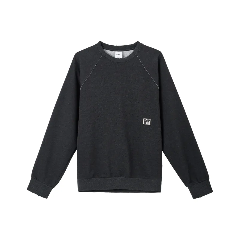 Nike Dri Fit Sweatshirt Men's Black/Mixed Color/Light Ivory/Black-0