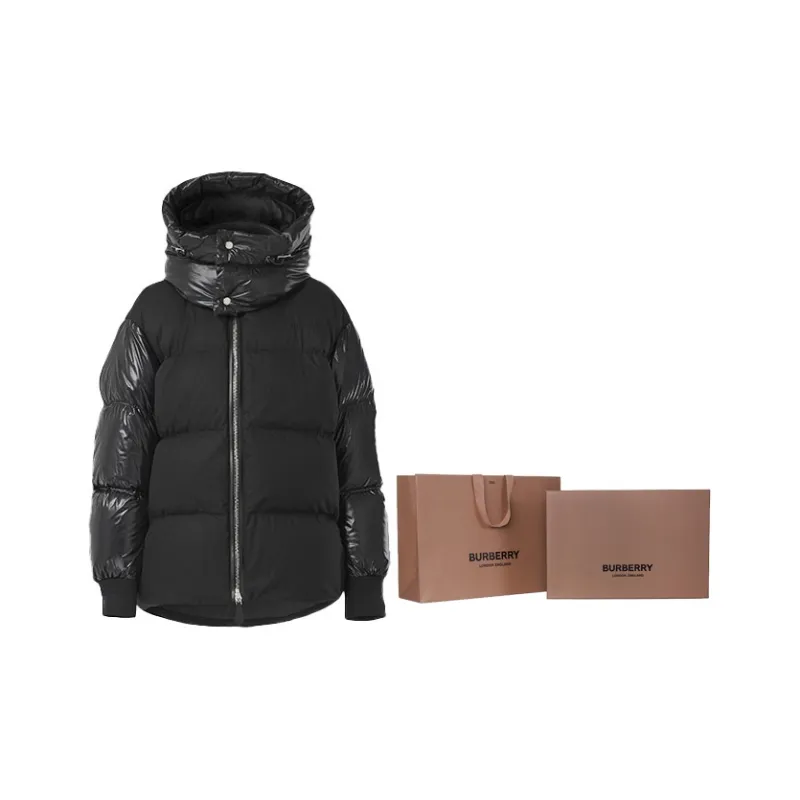 Burberry Warm Down Jacket Men's Black 80473201-8