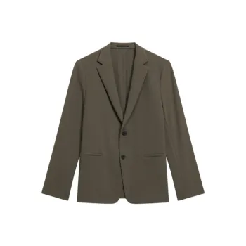 THEORY Business Suit Men's Moss Green