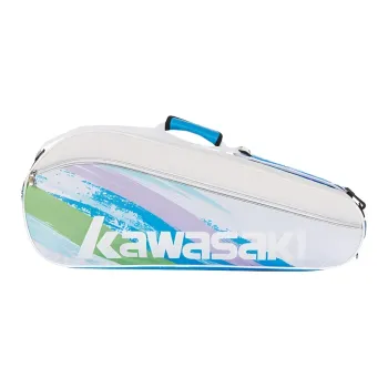 Kawasaki Badminton Racket Bags 3 Pcs Pack Sporty Style Shoulder Bag Unisex Individual Shoe Compartment
