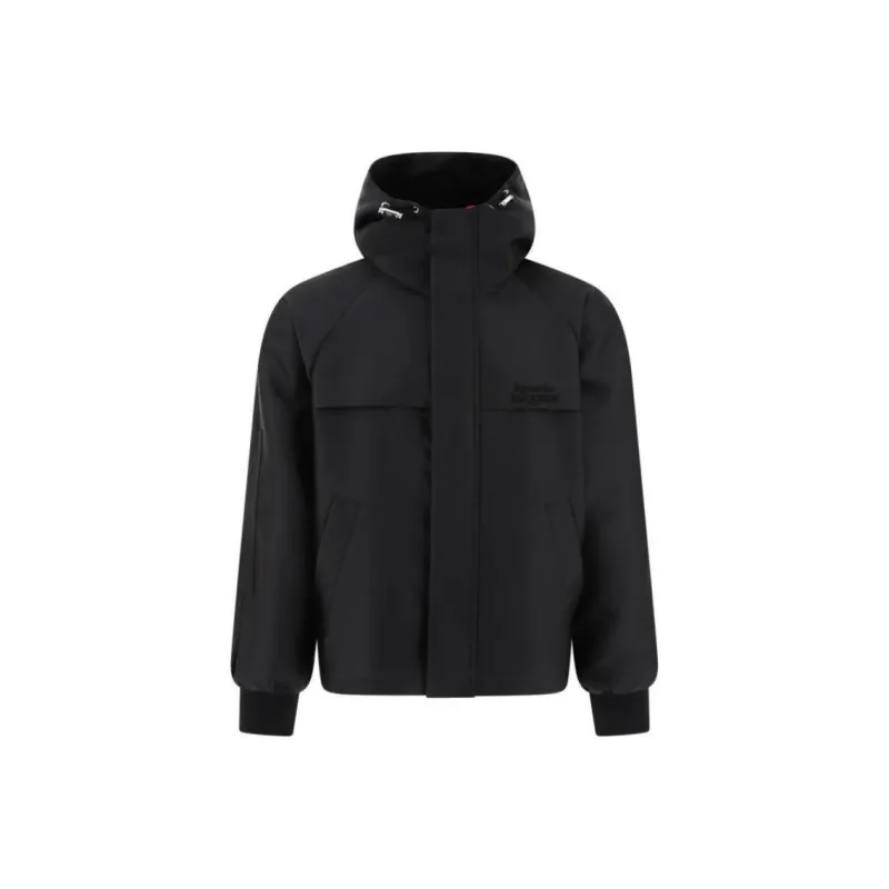 Alexander McQueen Logo Embroidered Jacket-0