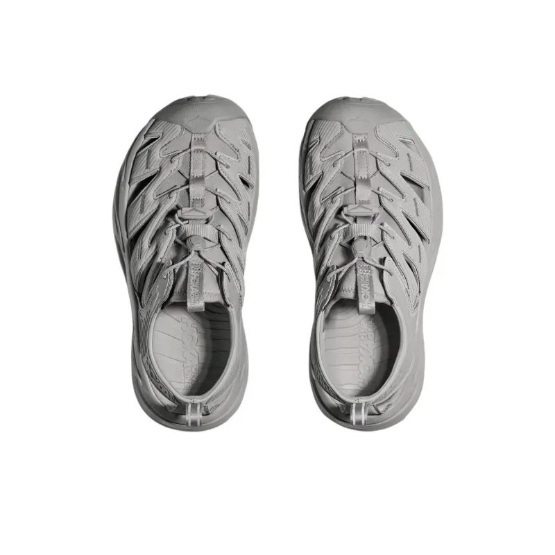 HOKA ONE ONE Hopara Series Slip Resistant And Breathable River Trekking Shoes Unisex Gray-4