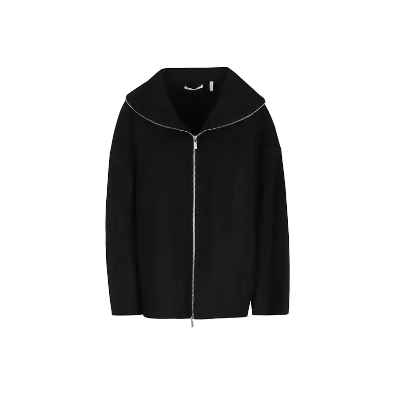 Helmut Lang Long Sleeevd Zipped Cocoon Jacket-0