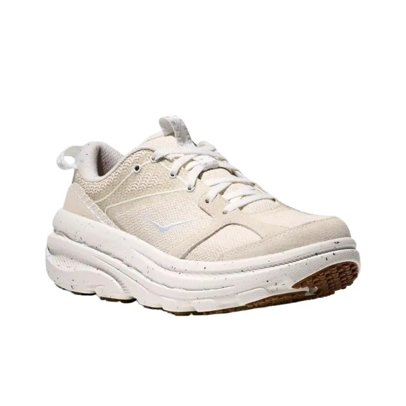 HOKA ONE ONE VIBRANT BLOOM BONDI B3LS Anti Slip Wear Resistant Low Top Running Shoes Unisex Beige-2