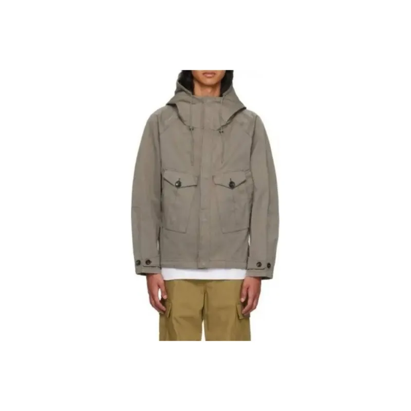 TEN C Jackets Men Gray-0