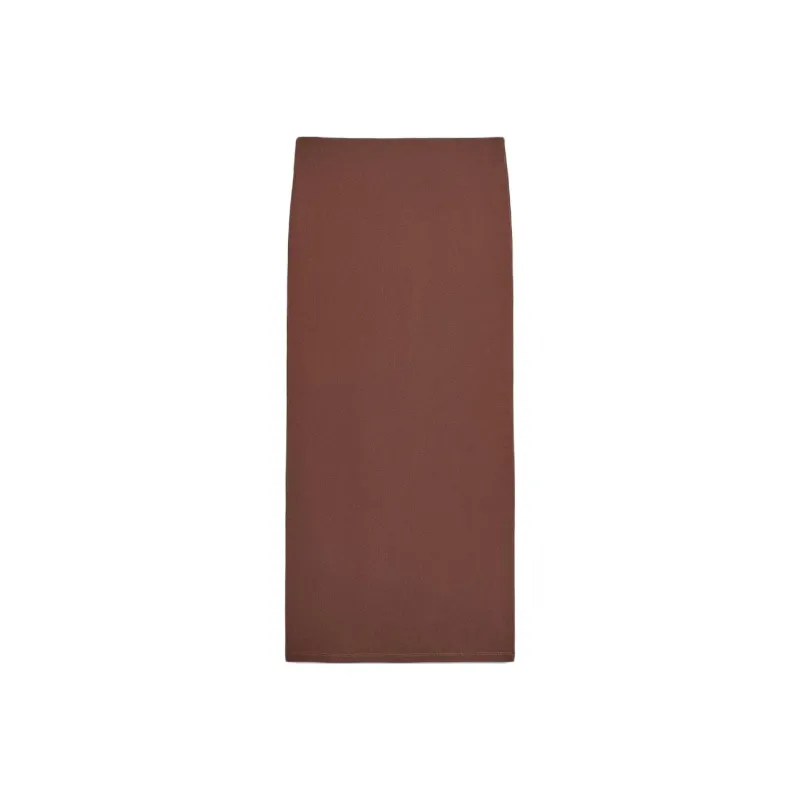 ZARA Casual Long Skirt Women's Brown-1