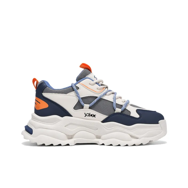 Yalu Preferred Slip Resistant, Abrasion Resistant, Breathable Low Top Chunky Sneakers Men's-11