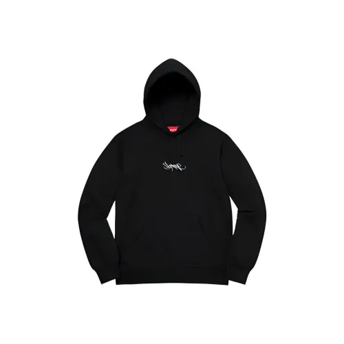 Supreme Tag Logo Hooded Sweatshirt