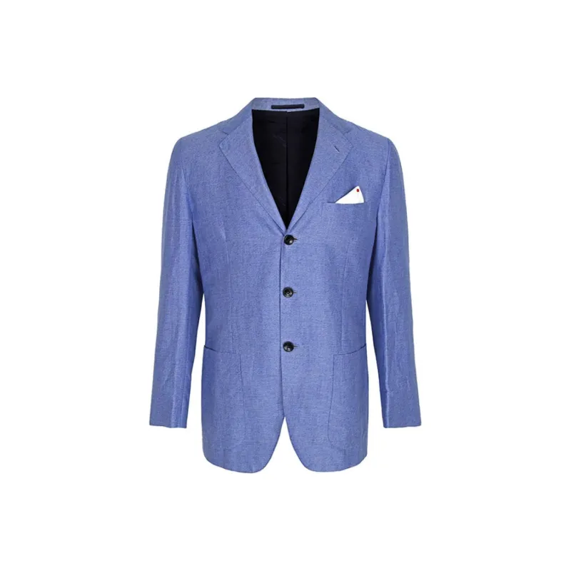 KITON Business Suits Men Blue-0