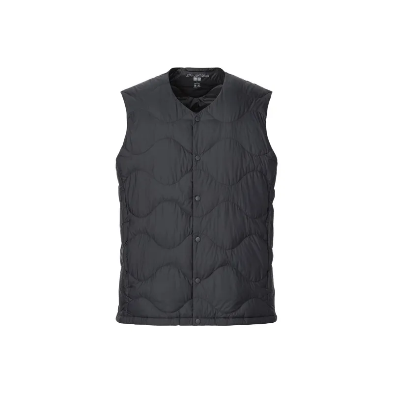 UNIQLO Vests Men Black-0