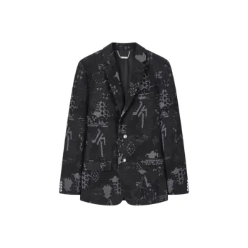 JOHN RICHMOND Business Suit Men's Black Gray