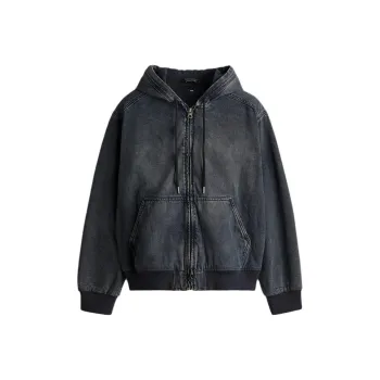 H&M Jackets & Coats Men's Dark Denim Blue