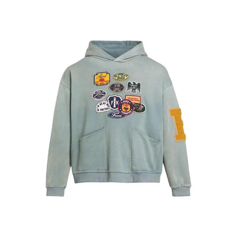 Profound Sweatshirt Unisex Distressed Turquoise-0