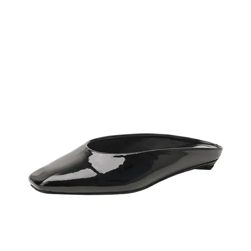 TADSW Rubber Sole Quiet Closed Toe Slippers Women's