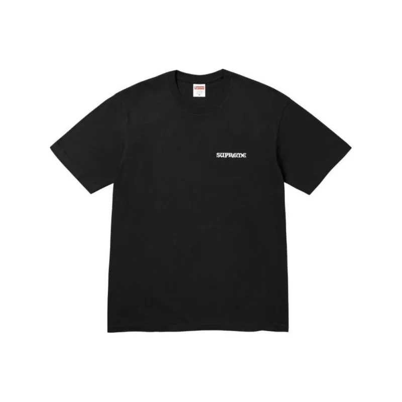 Supreme Short Sleeve Logo Crewneck-0