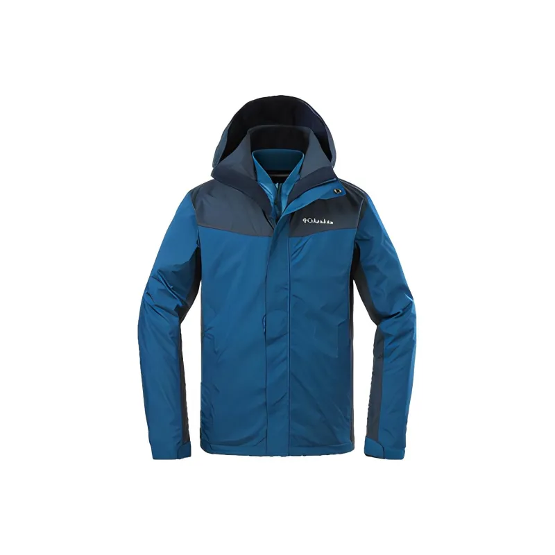 Columbia Down Jacket Men's Blue-0