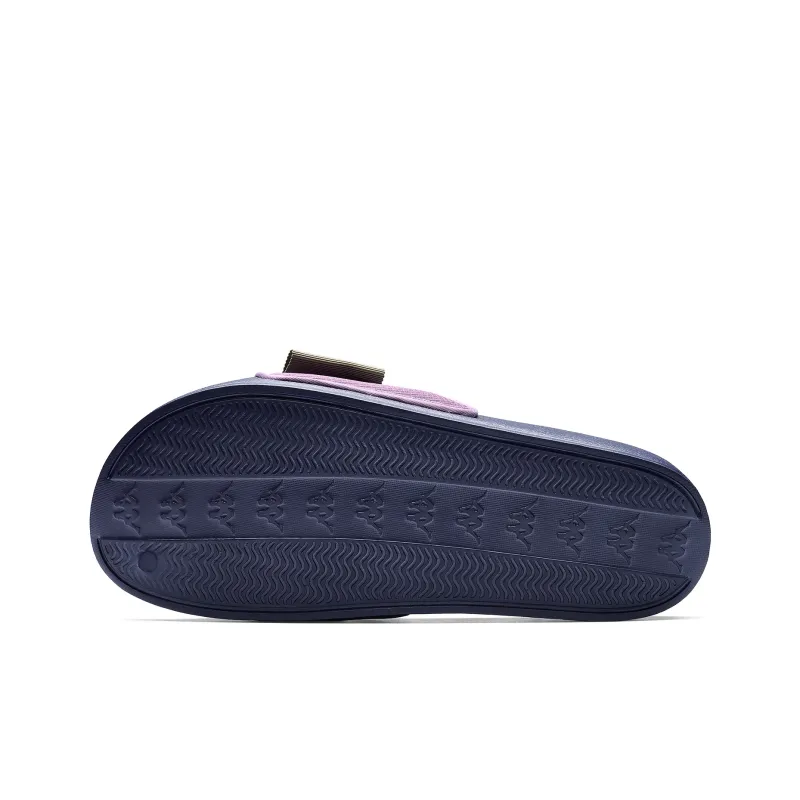Kappa Quiet Slip Resistant Abrasion Resistant Slide Slippers Unisex Purple-5