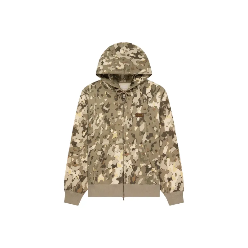 AIME LEON DORE Washed Full Zip Hoodie-0