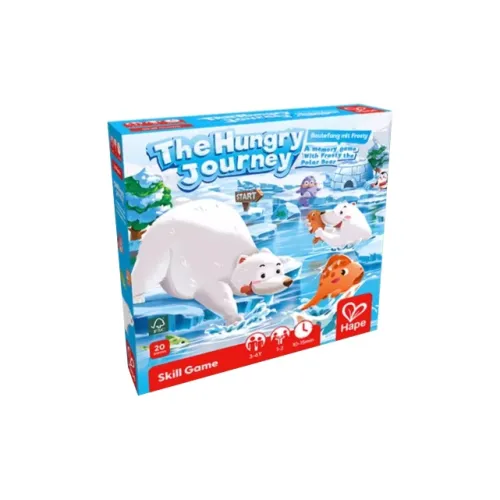HAPE Hungry Polar Bear, Educational Toy Puzzle Pieces Board Games