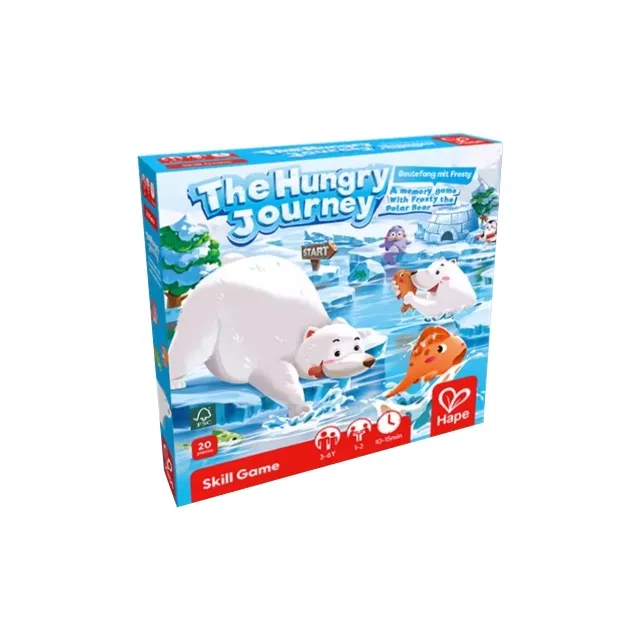 HAPE Hungry Polar Bear, Educational Toy Puzzle Pieces Board Games-0