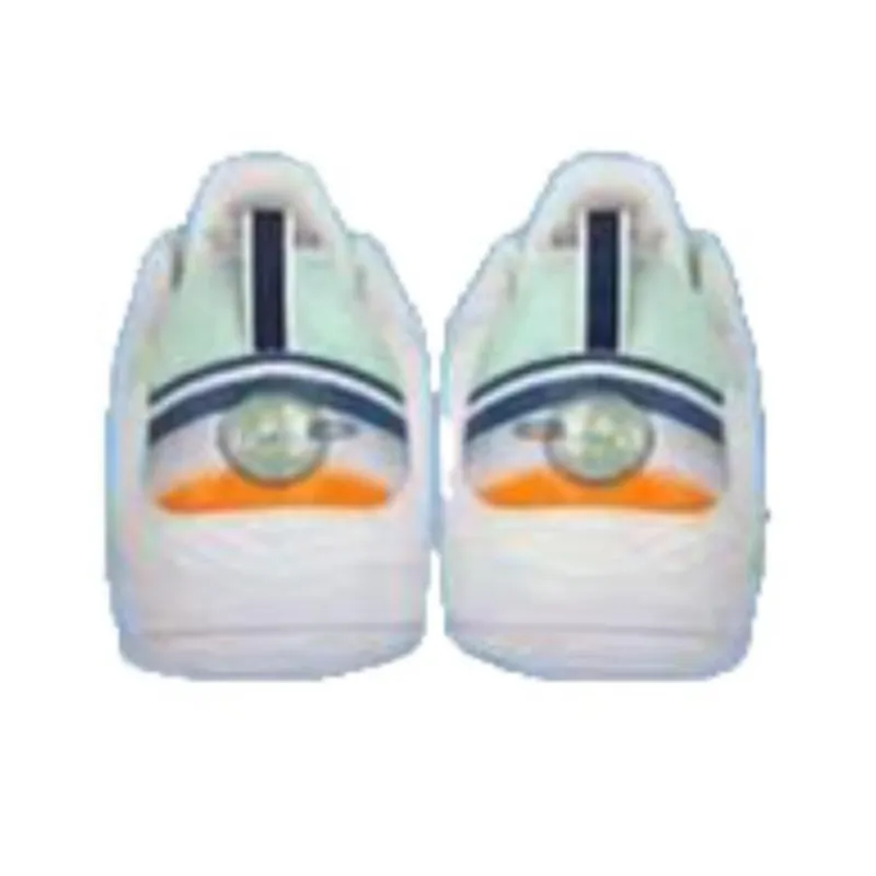 VICTOR Anti Slip Wear Resistant Low Top Badminton Shoes Unisex White Green-3